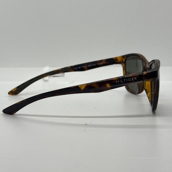Tommy Hilfiger Duke MP OM481 Sunglasses Brown Tortoise Green Lens 54-18 140 mm - Picture 3 of 7